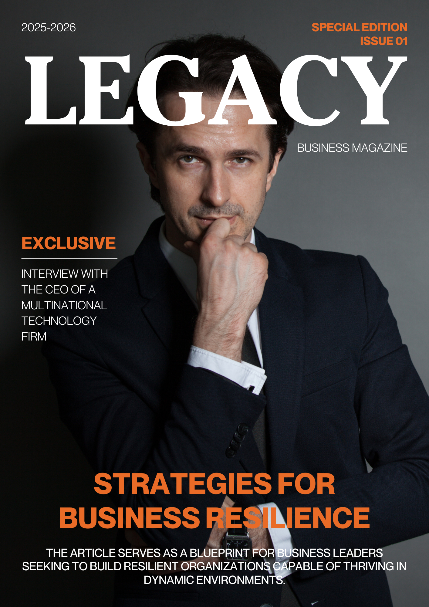 LEGACY Magazine Issue cover - Icons of Influence